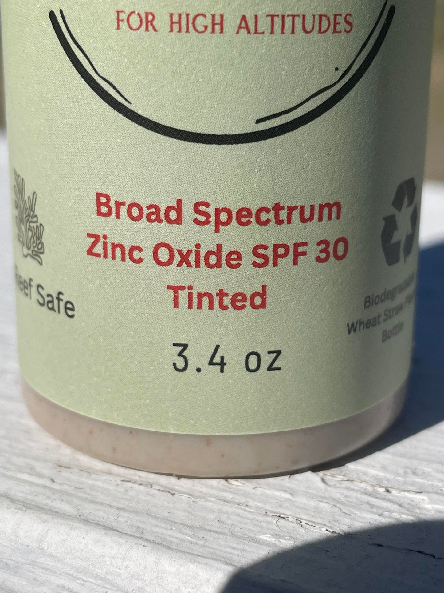 Mineral Sunscreen in a Biodegradable Bottle- Rocky Mountain Edition